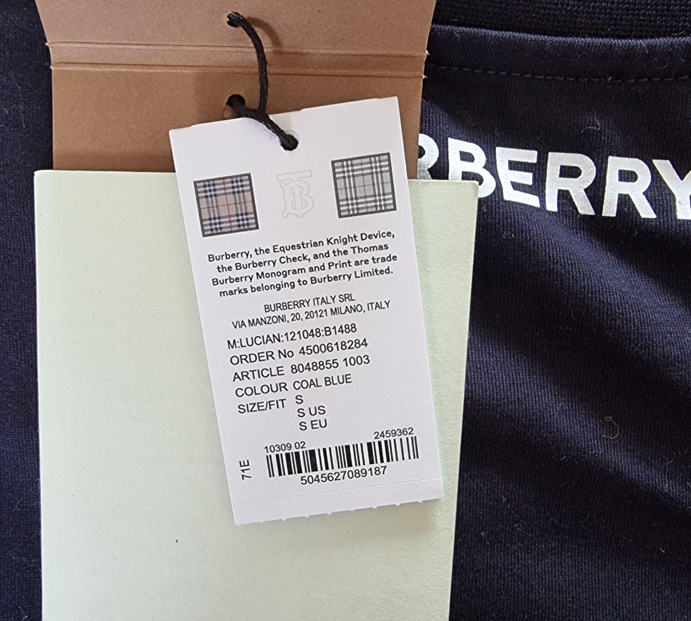 Burberry Side Stripe TB T Shirt