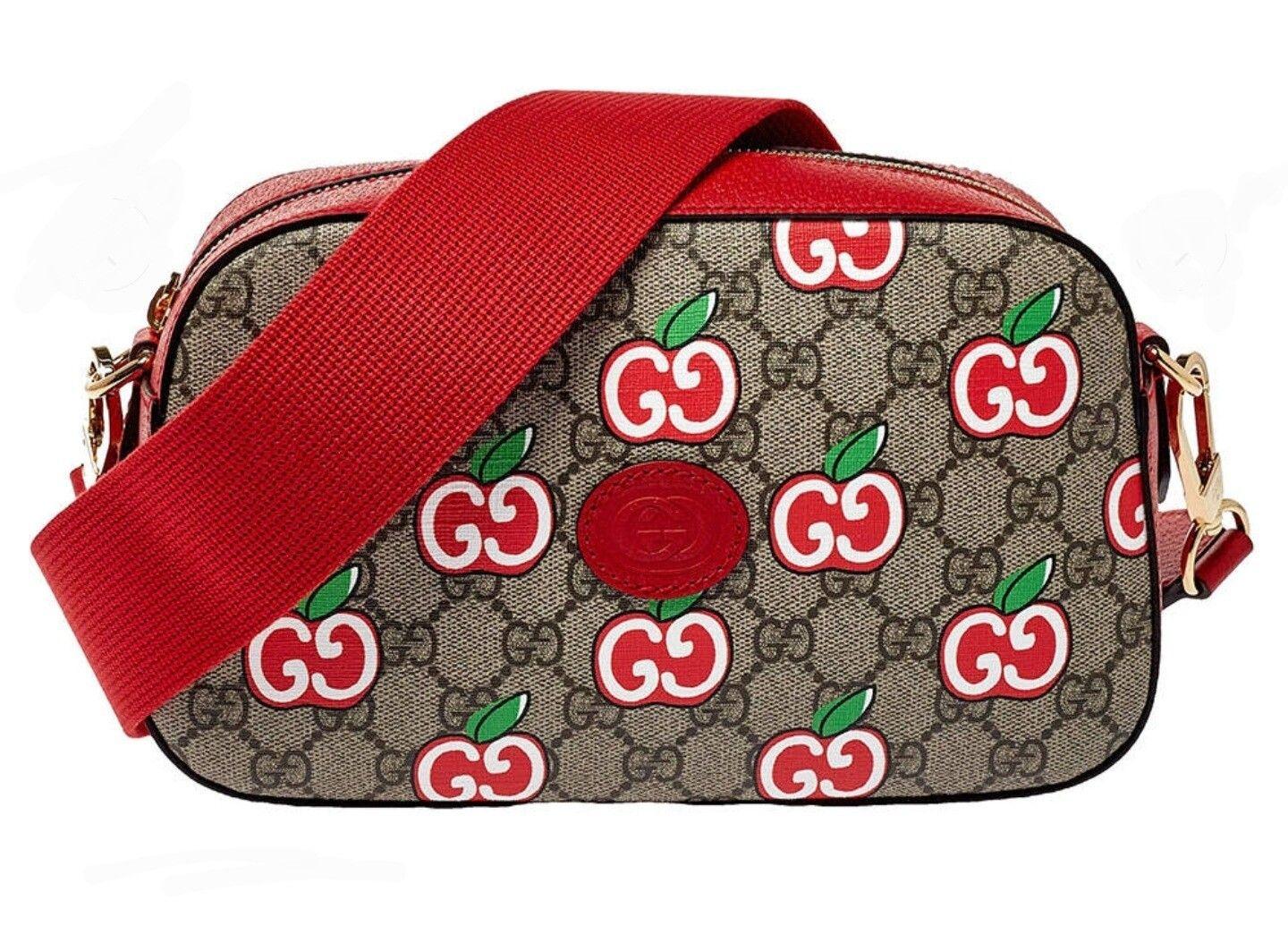 Gucci GG Supreme Cherry Crossbody Bag