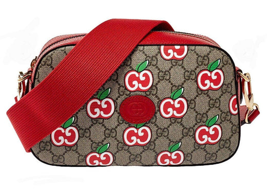 Gucci GG Supreme Cherry Crossbody Bag