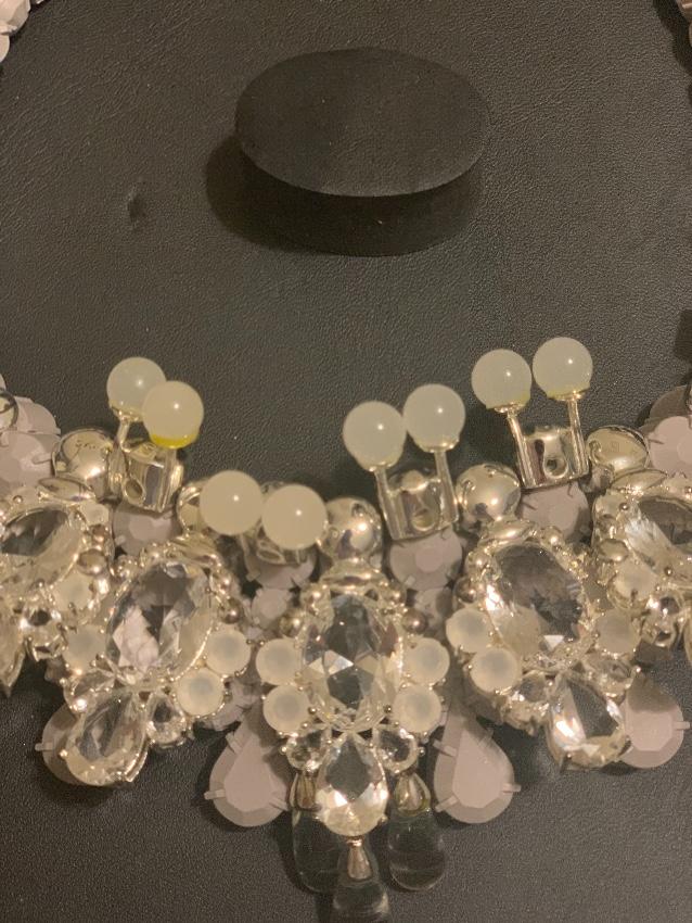 EK Thongpraset Crystal Collar Necklace