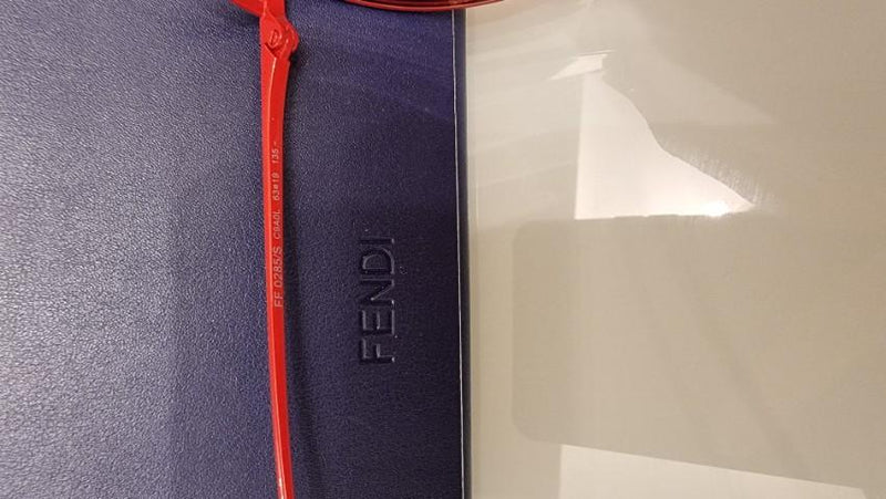 Fendi Red/Pink Run Away Pilot Sunglasses