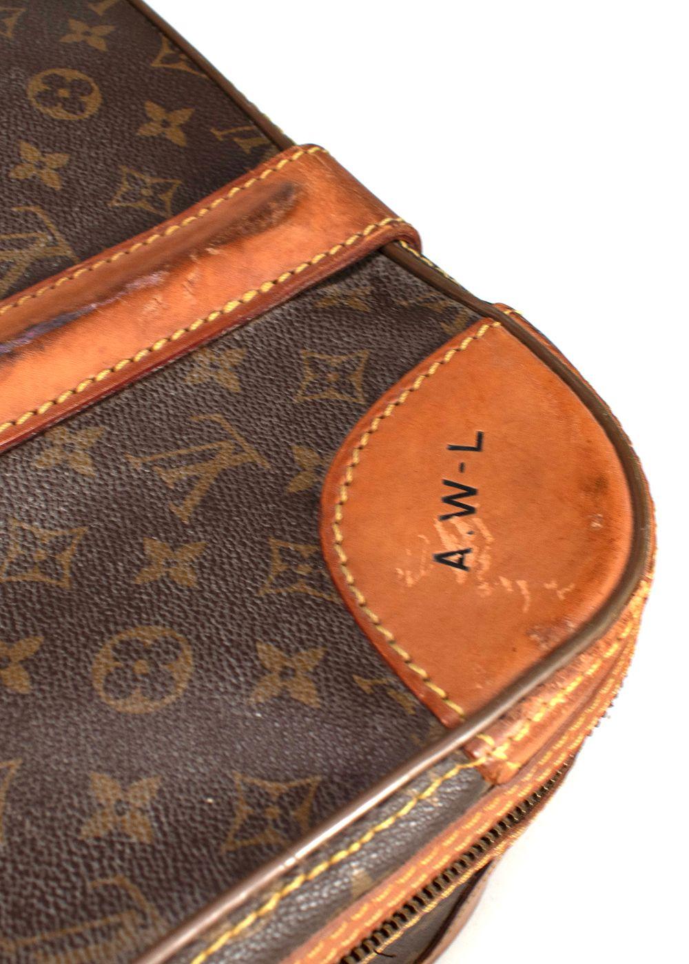 Louis Vuitton Vintage Brown Monogram Stratos Suitcase
