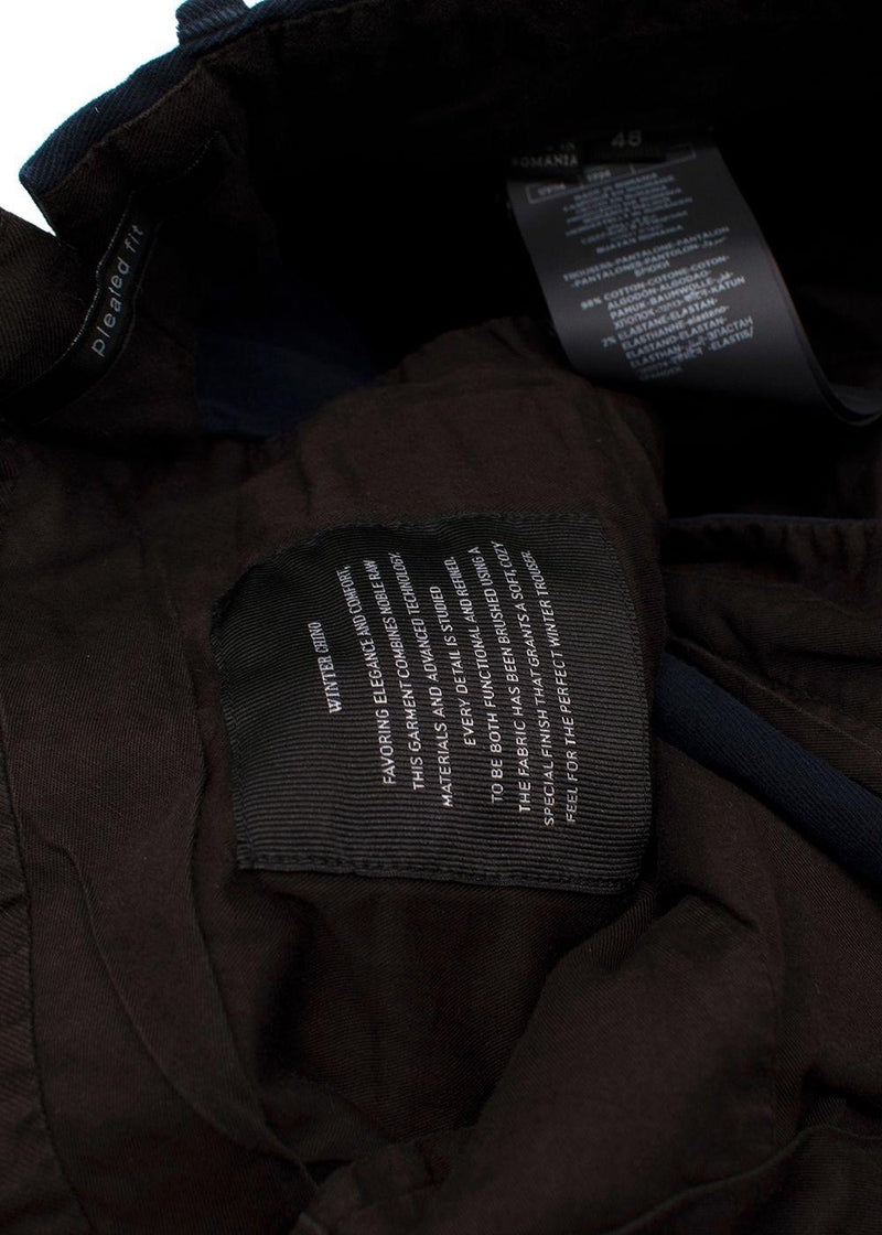 Ermenegildo Zegna Navy Trousers