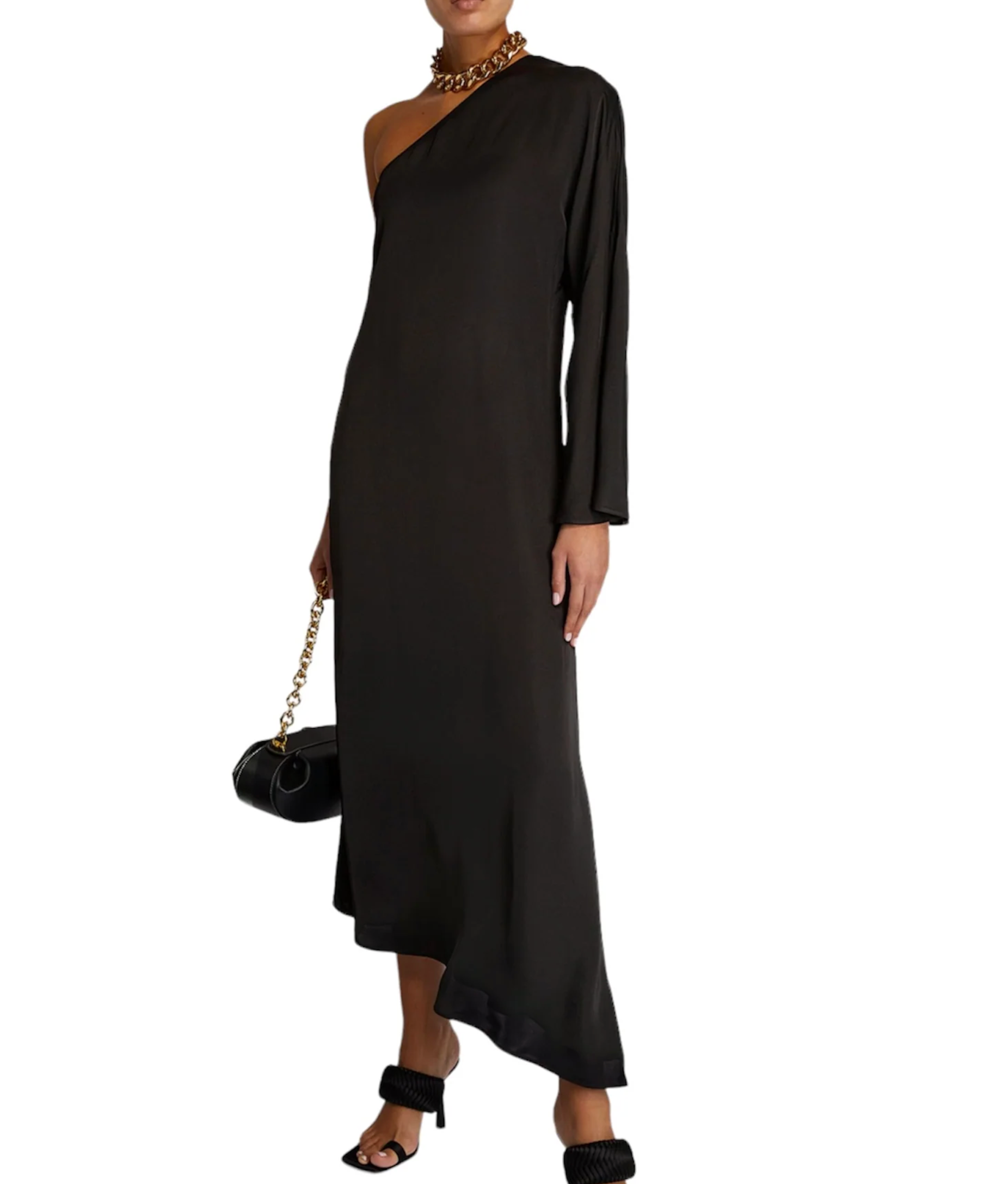 By Malene Birger One Shoulder Maxi