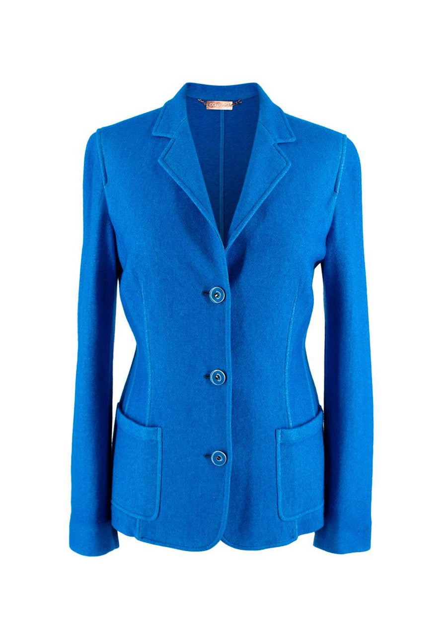 Colombo Royal Blue Cashmere Blazer
