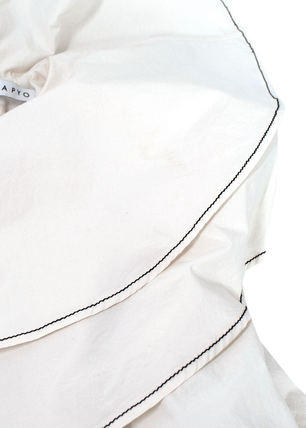 Rejina Pyo White Chambray Midi Dress