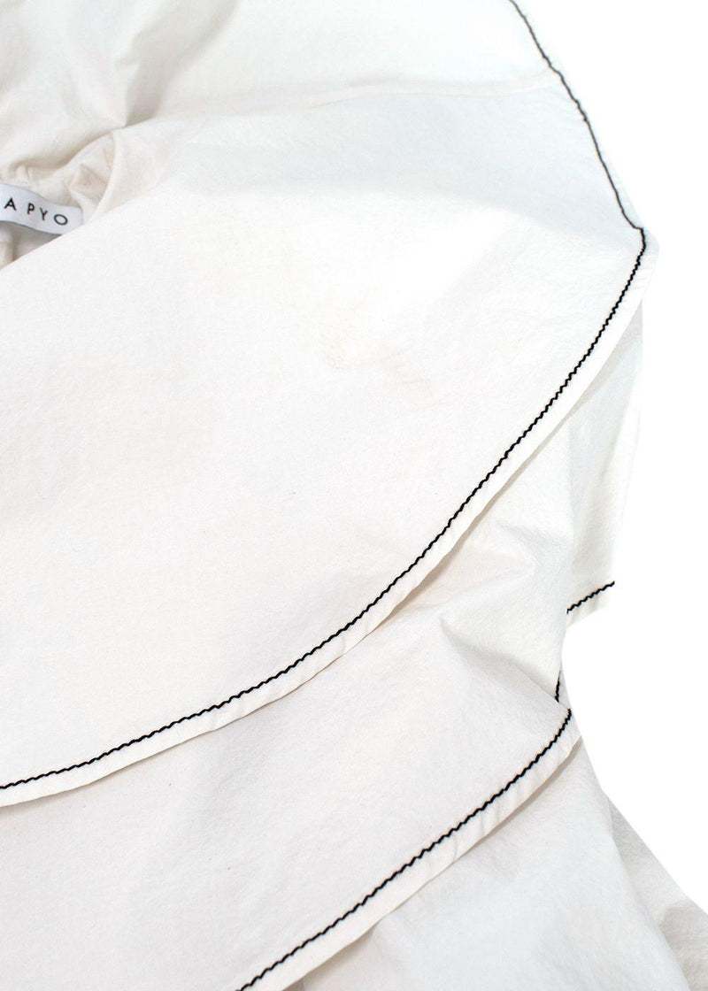 Rejina Pyo White Chambray Midi Dress