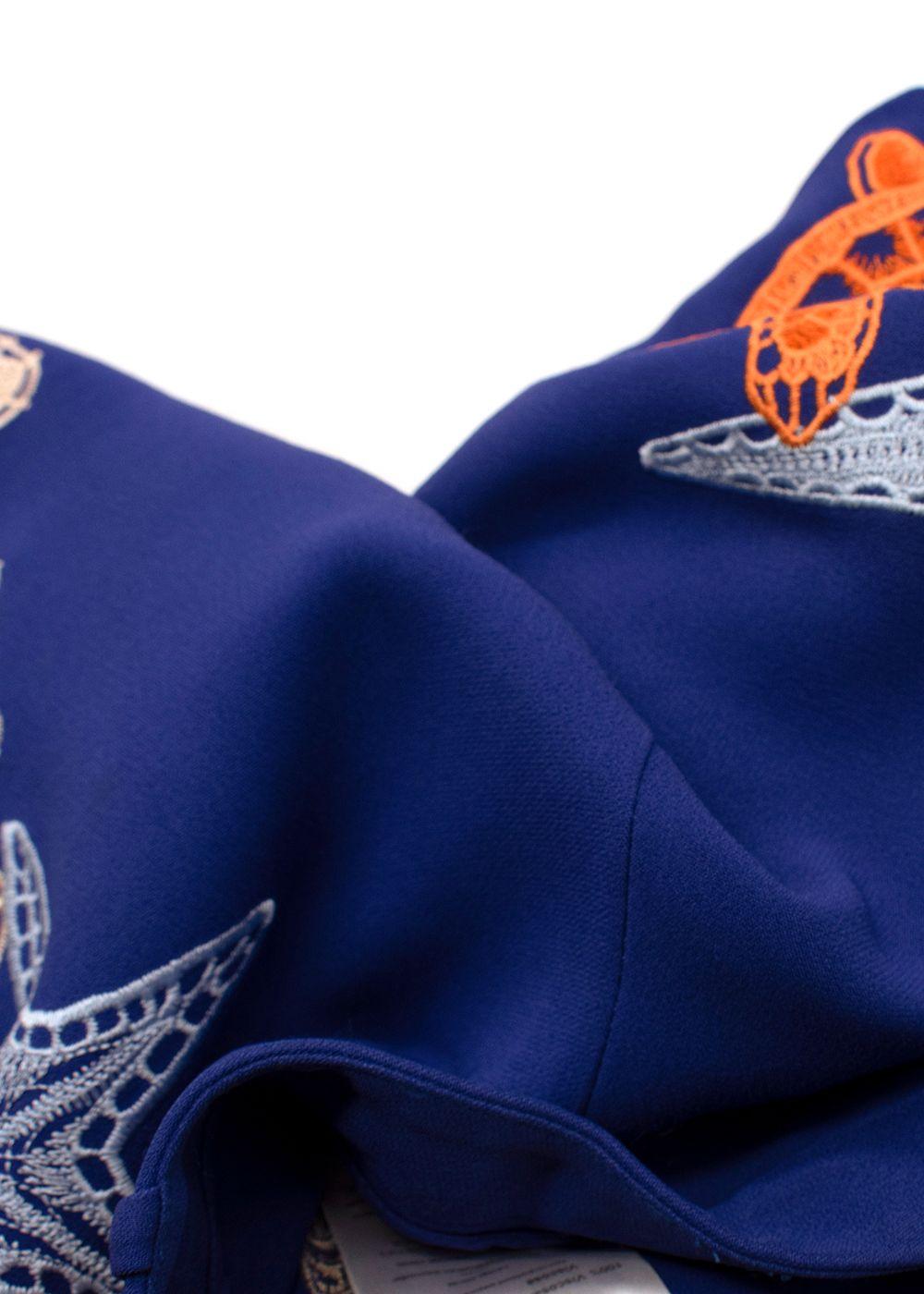 Emilio Pucci Blue Sea Life Shorts