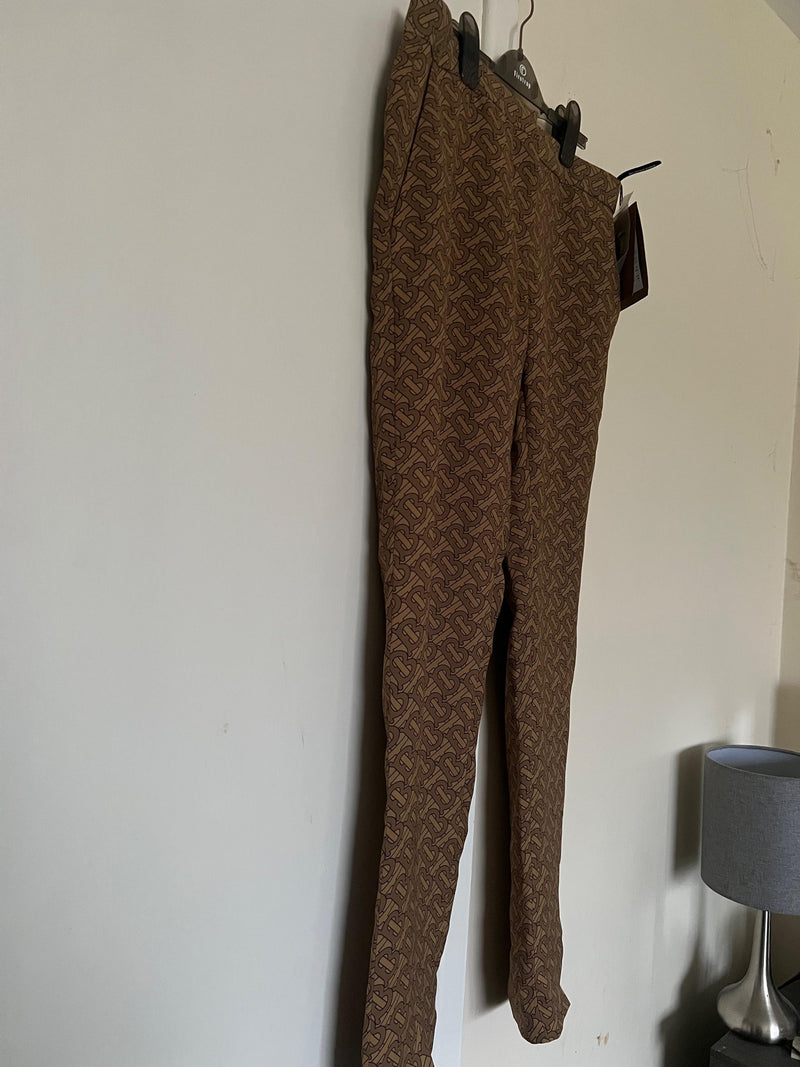 Burberry Silk Hanover Trousers