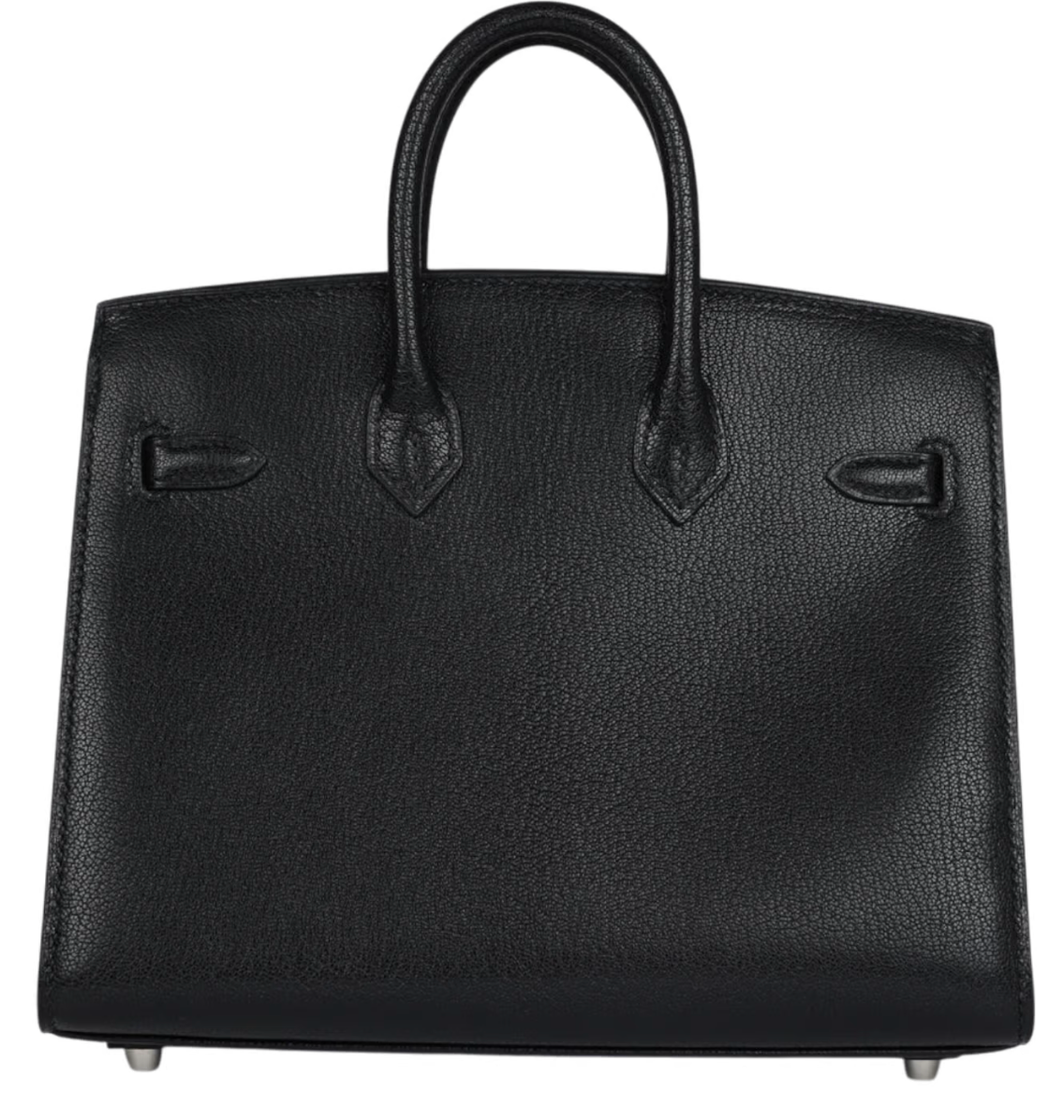 Hermès Birkin 20 Sellier "Bouclerie Moderne Casaque" Chèvre Chamkila Noir with Palladium Hardware