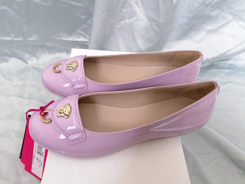 Young Versace Kids 6Y Pink Ballerinas