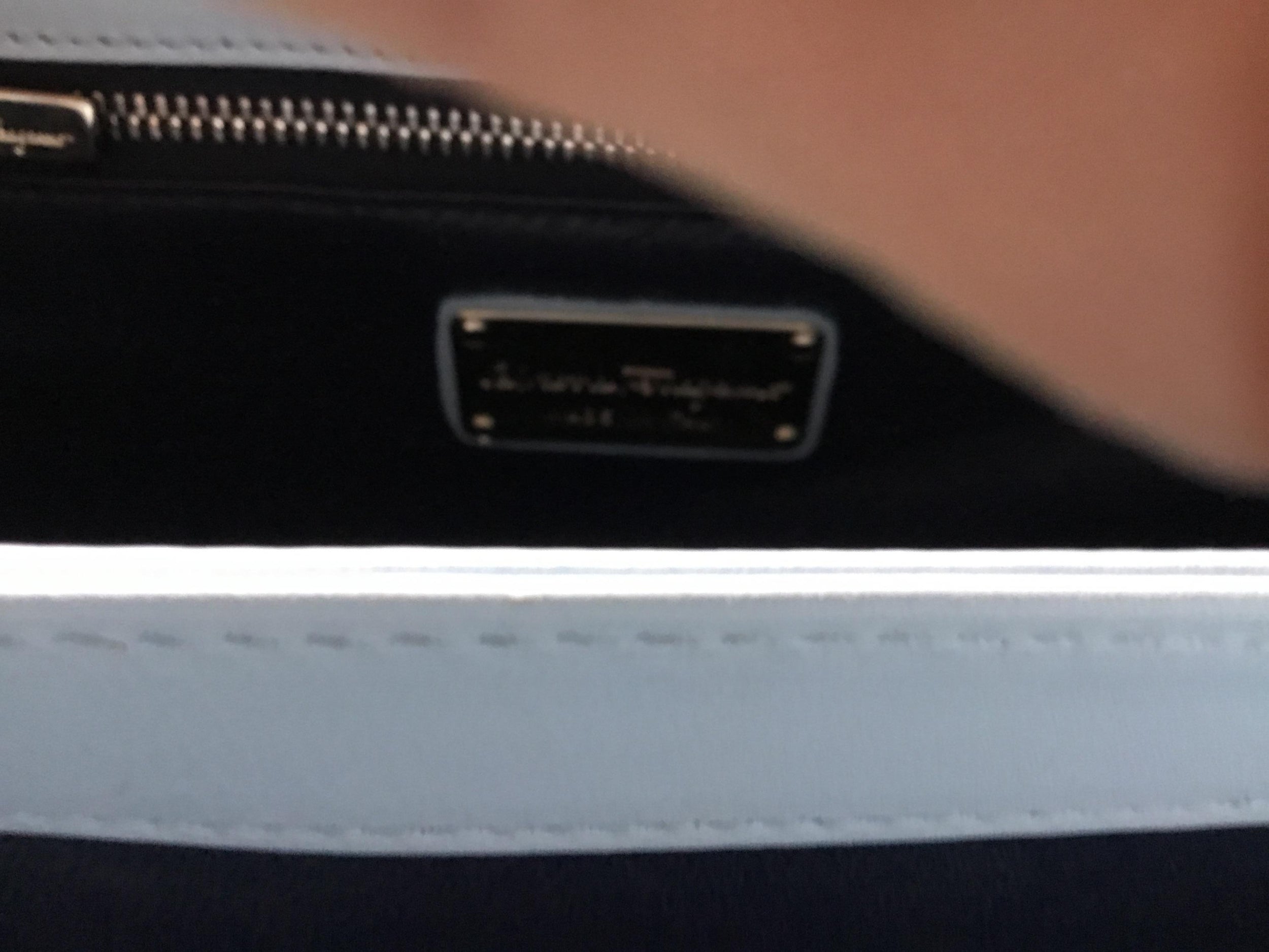 Baby Blue Leather Mini Bag