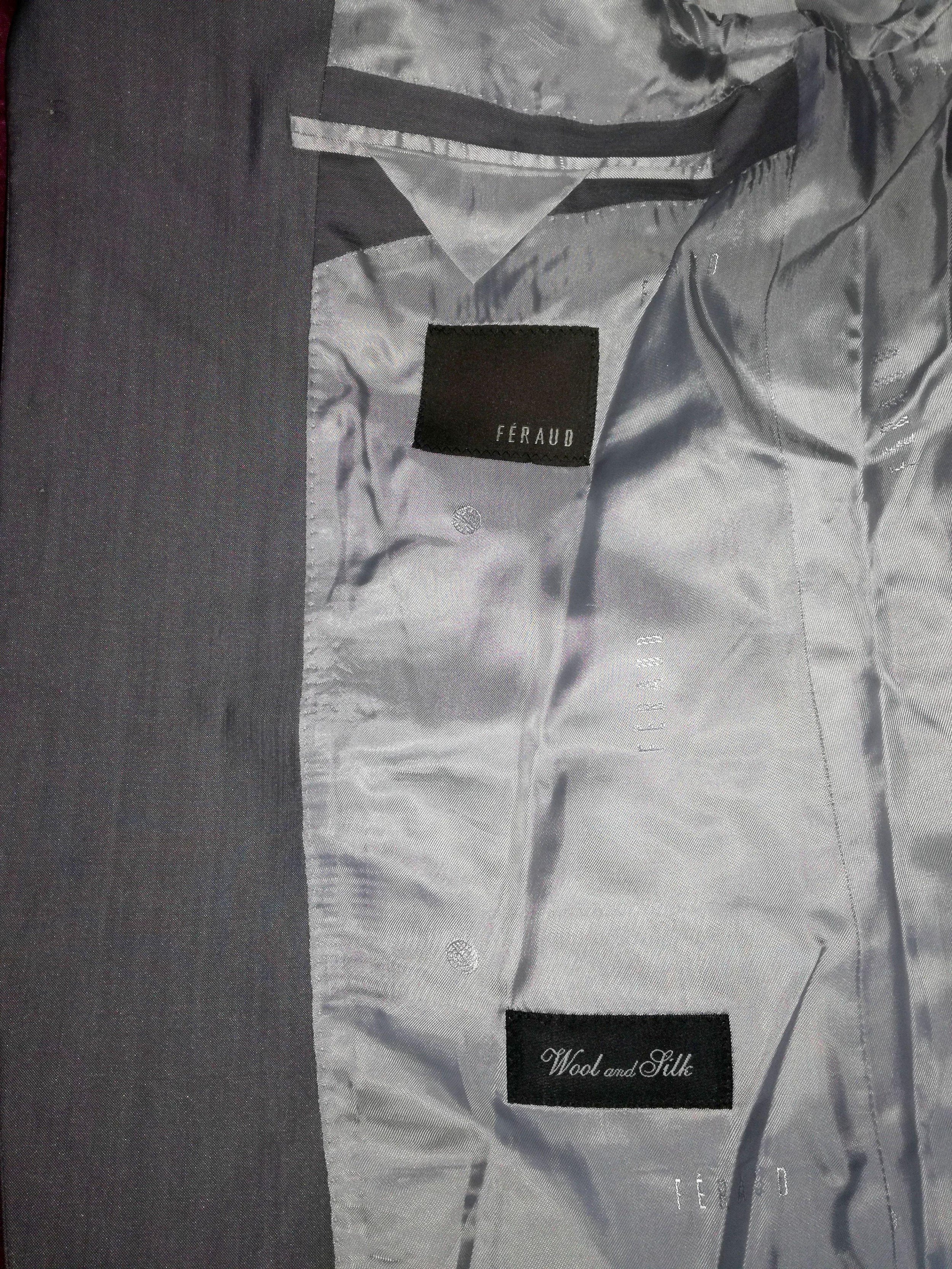 Feraud Paris Wool & Silk Suit Jacket Blazer
