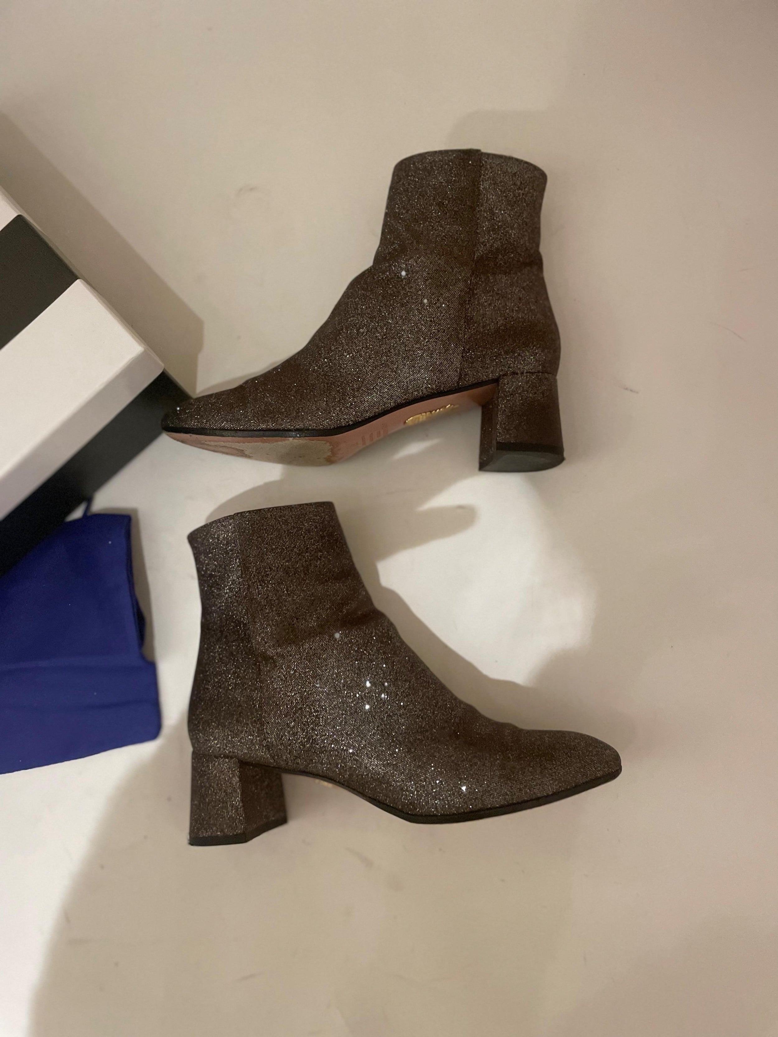 Grenelle Glitter Booties