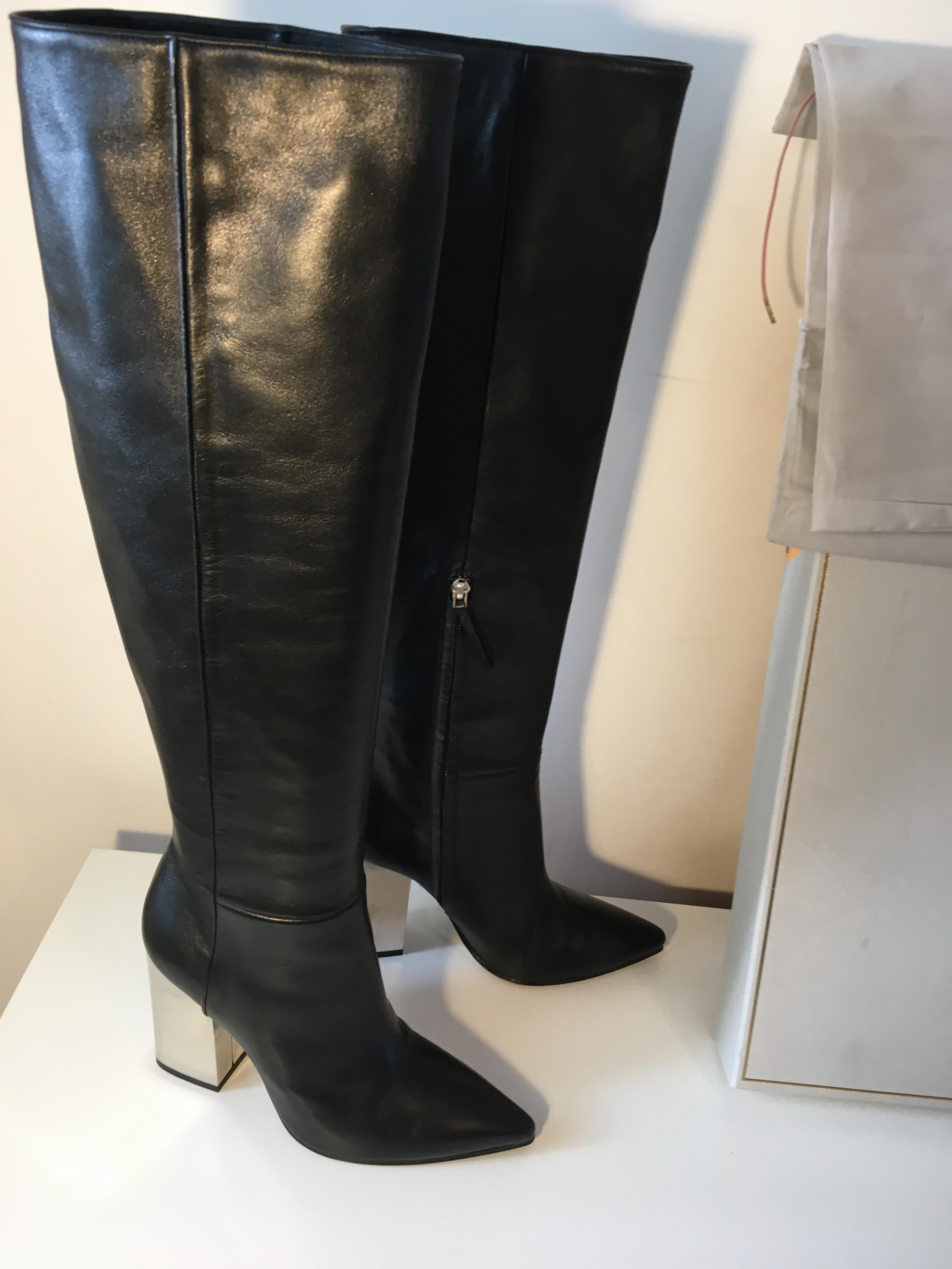 Emilio Pucci Over Knee Length Boots Size 40 NEW
