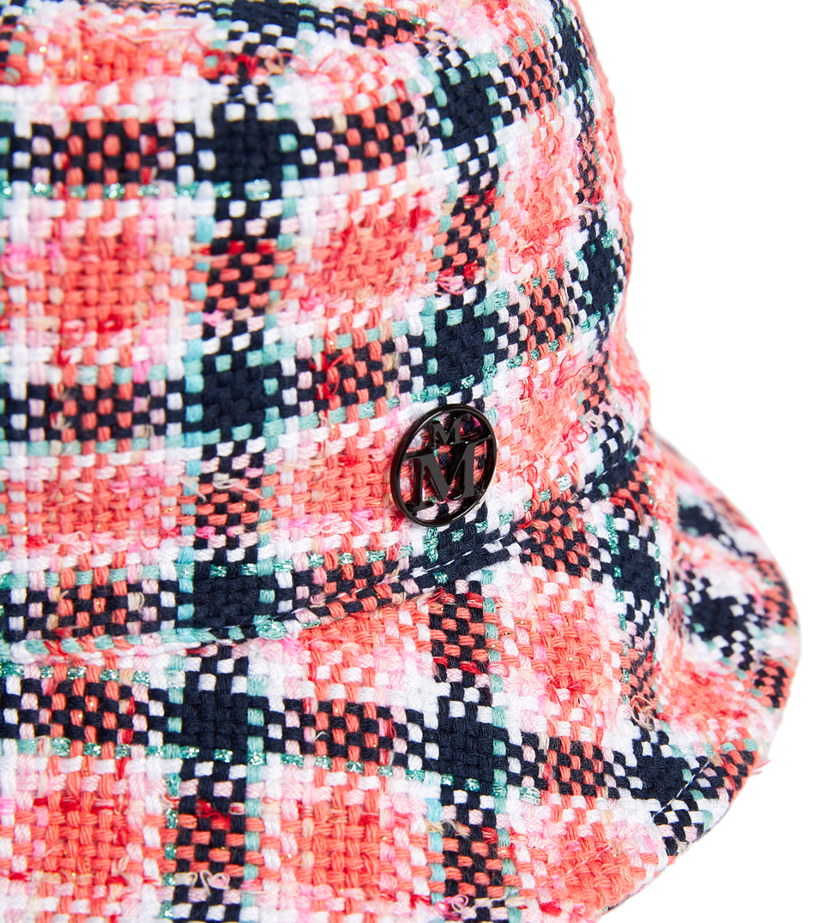 Maison Michel Axel Tweed Bucket Hat