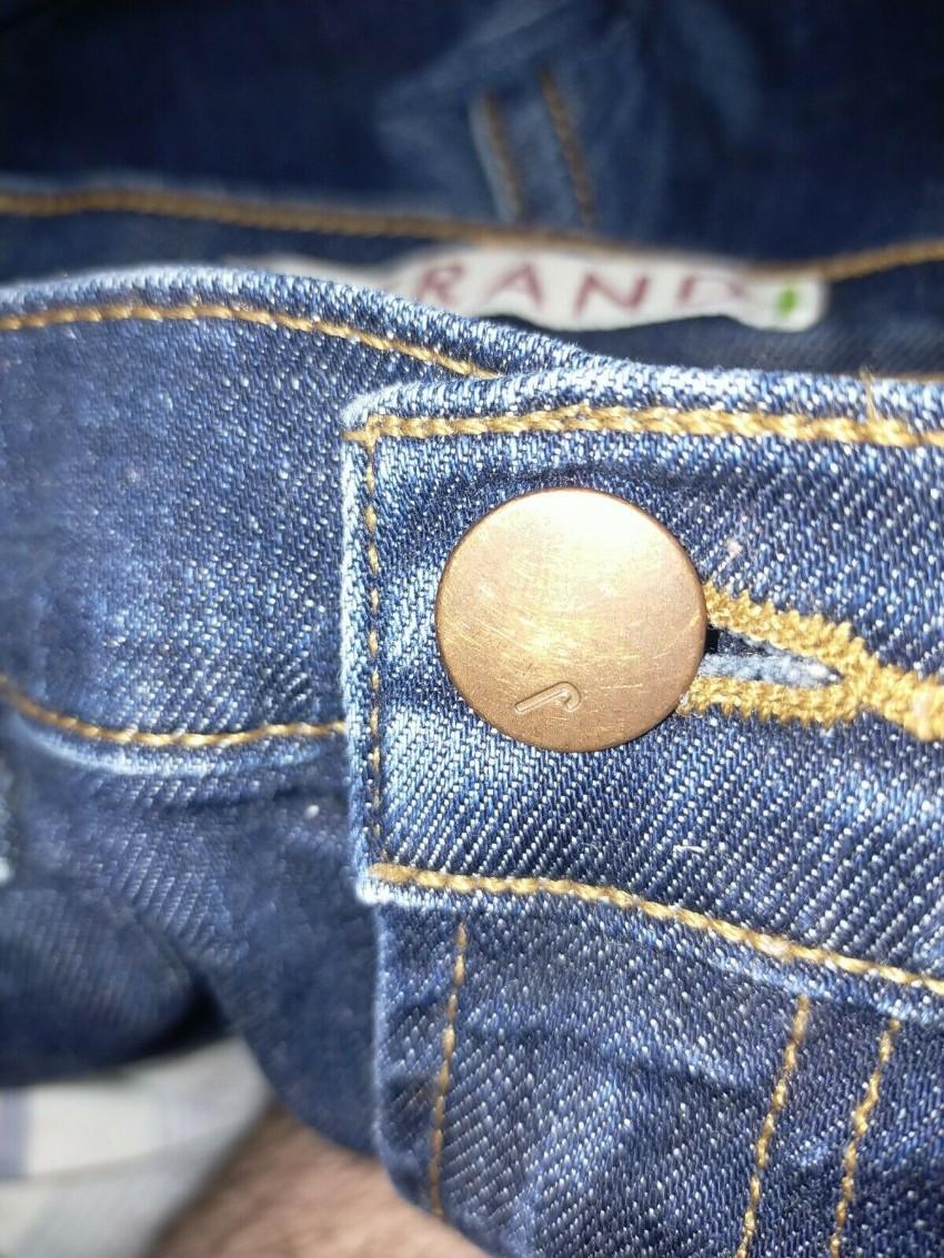 J Brand Blue Cropped Bootleg Jeans