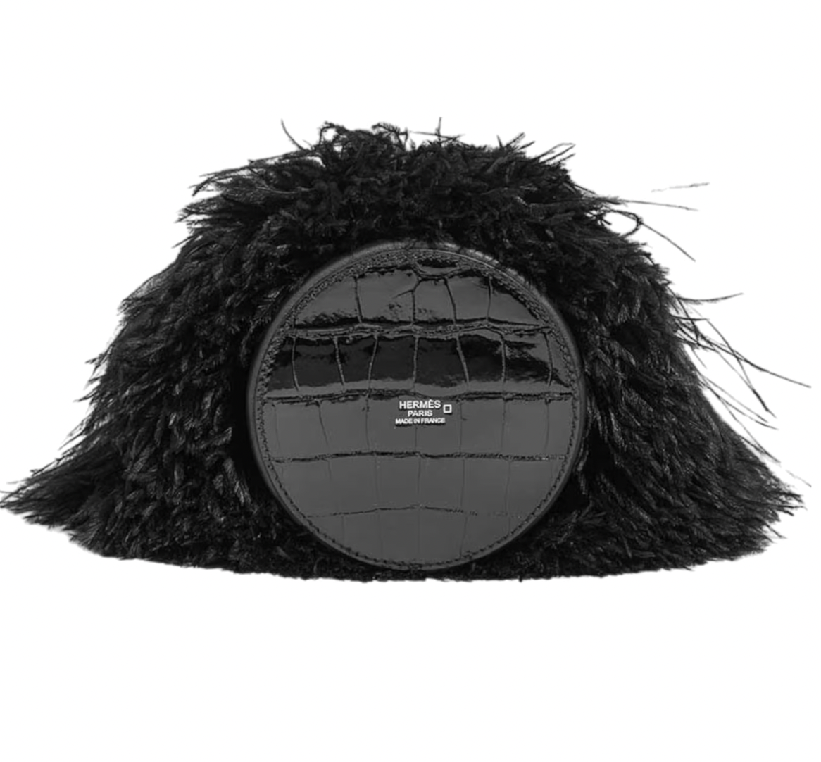 Alligator Toupet Folie Mississippiensis  Plumes Autruche