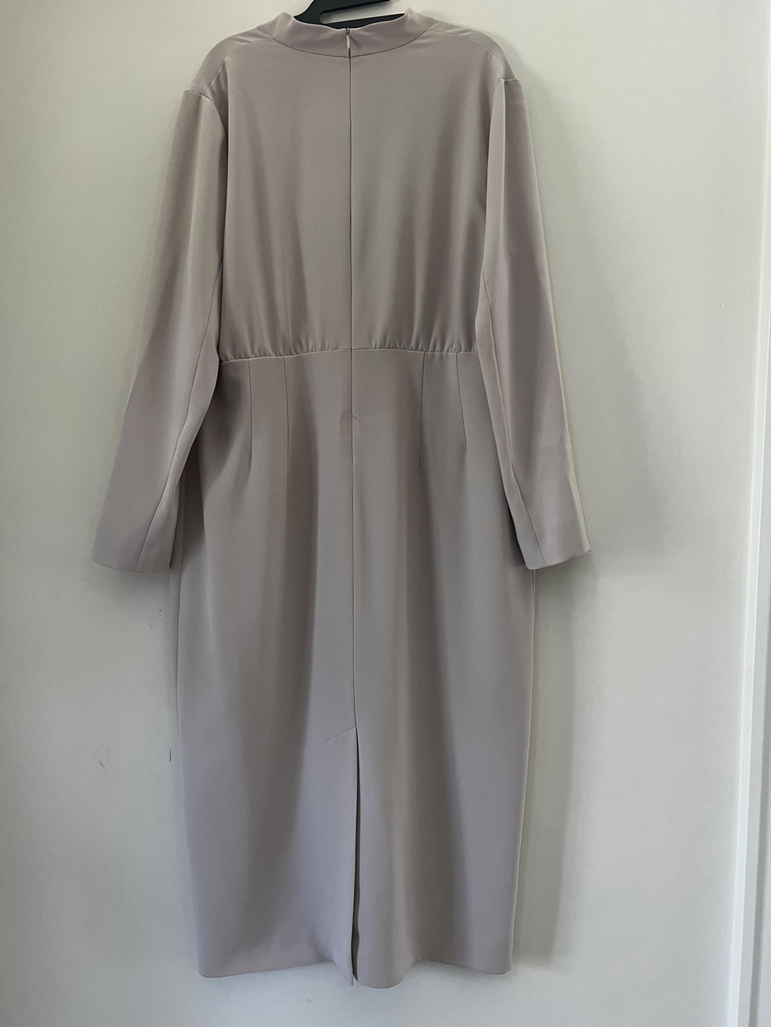 Cream Midi Dress