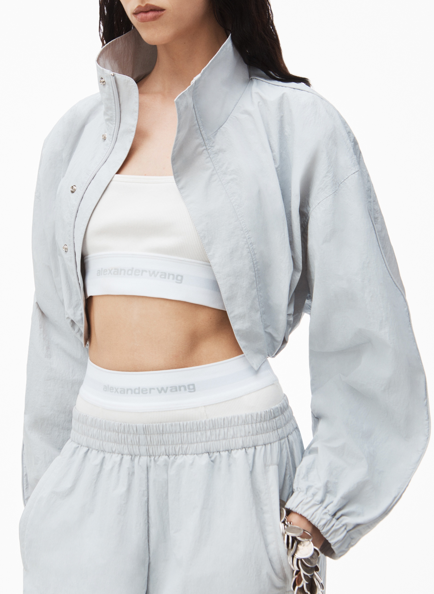 Alexander Wang Bolero Track Jacket