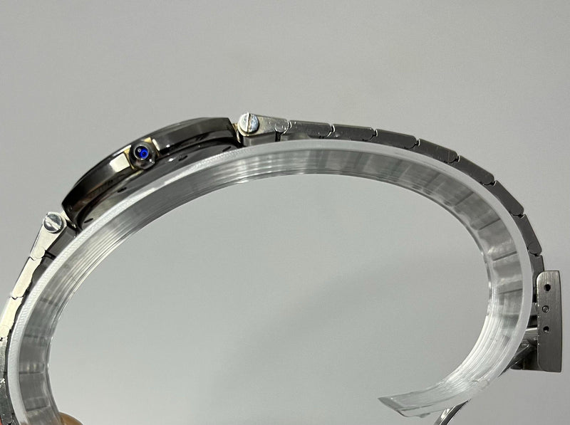 Cartier Santos Round Stainless Steel Watch