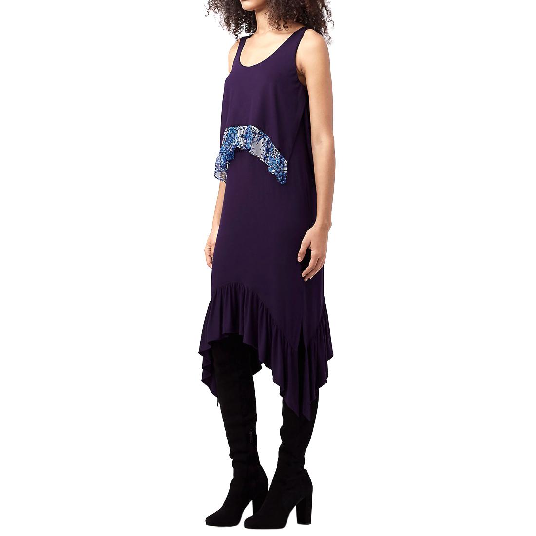 Diane von Furstemberg asymmetric Perri dress
