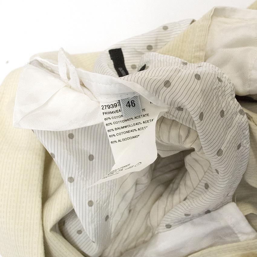 Kenzo Cotton-Silk Beige Jacket