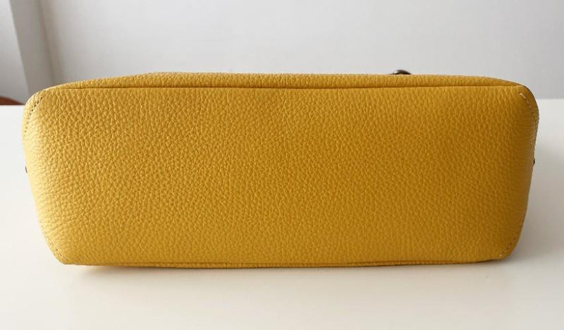Coach Honey Leather Abby Duffle Bag