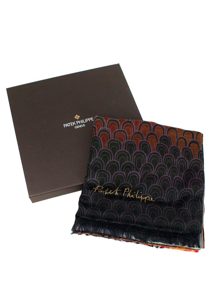Patek Philippe Multicoloured Cashmere Scarf