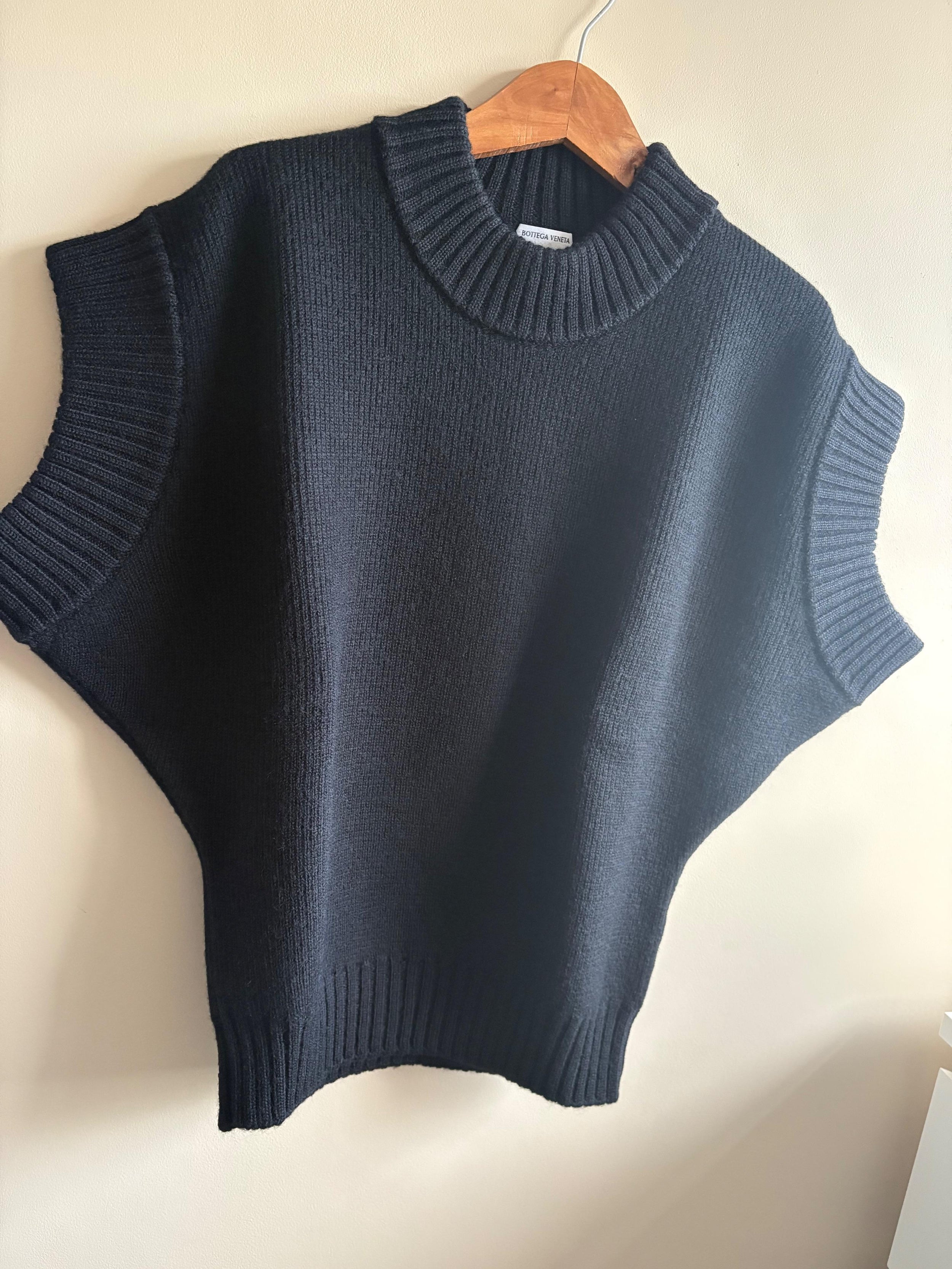 Bottega Veneta Black Knit Jumper