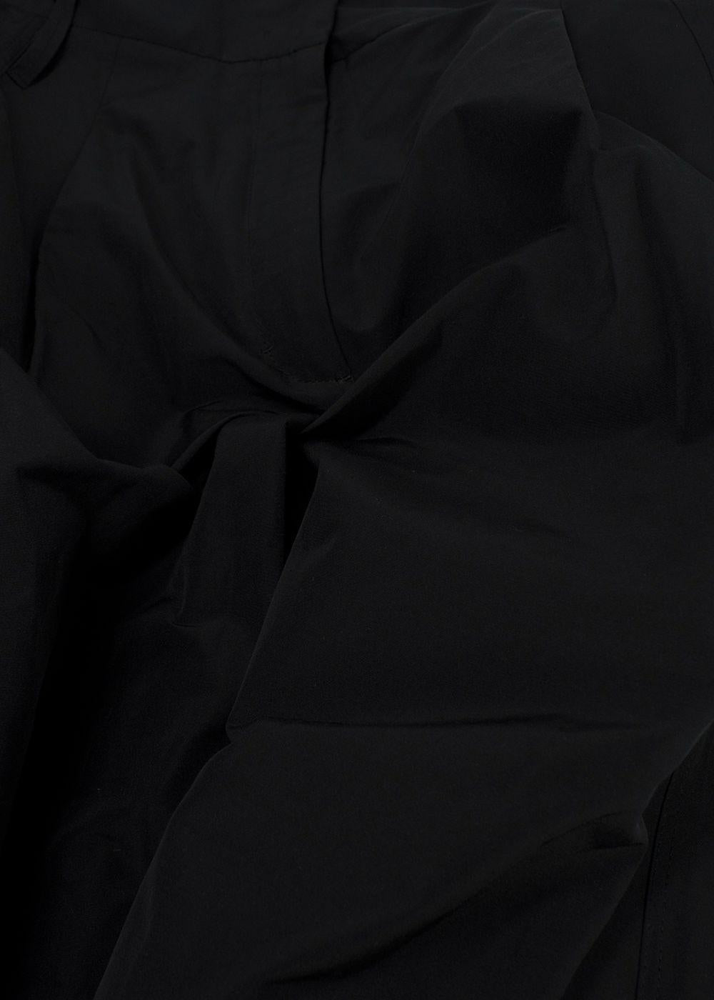 Dorothee Schumacher Black High-Waisted Trousers