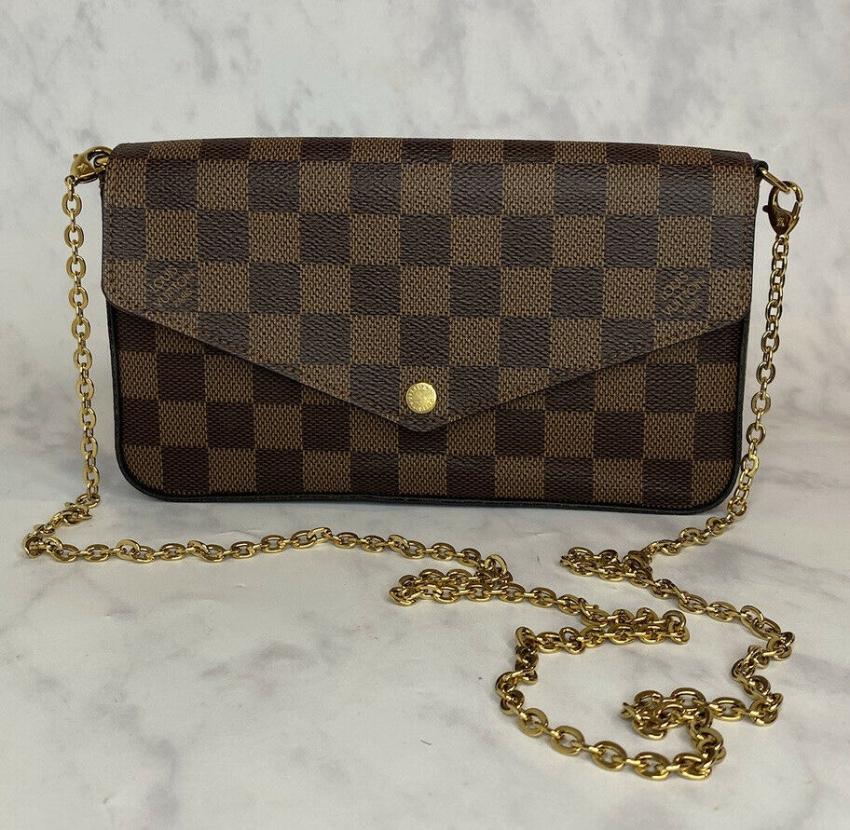 Louis Vuitton Damier Ebene Felice GM Shoulder Bag