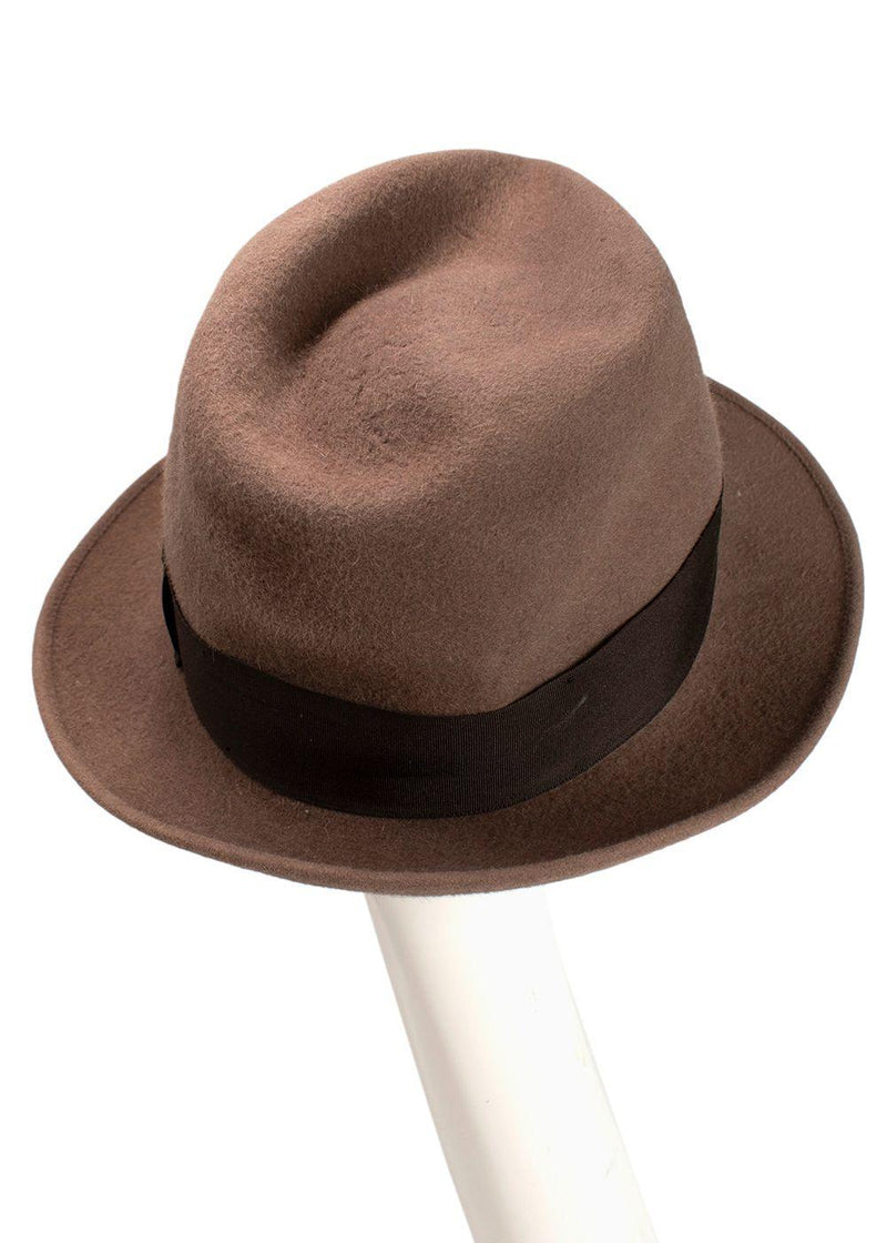 Aristocrat Brown Wool Fedora