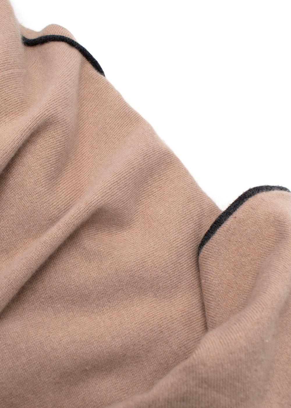 Brunello Cucinelli Light Brown Two Piece Cashmere Suit