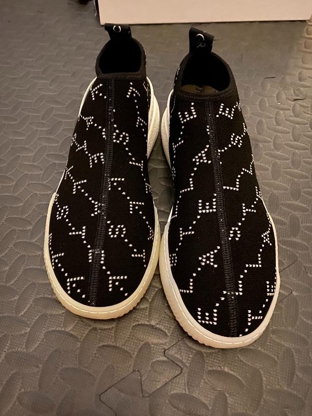 Stella McCartney Logo Print Slip-On Sneakers
