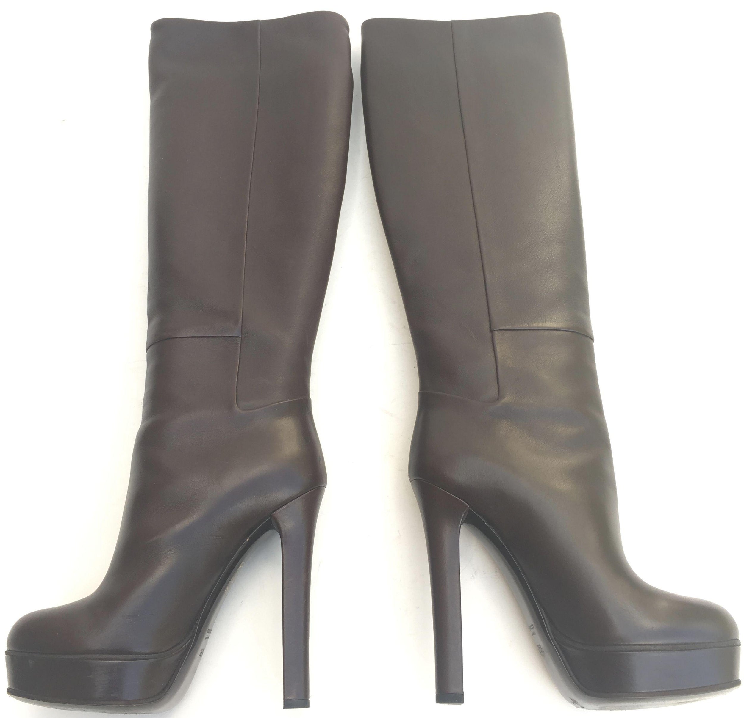 Gucci heeled long boots