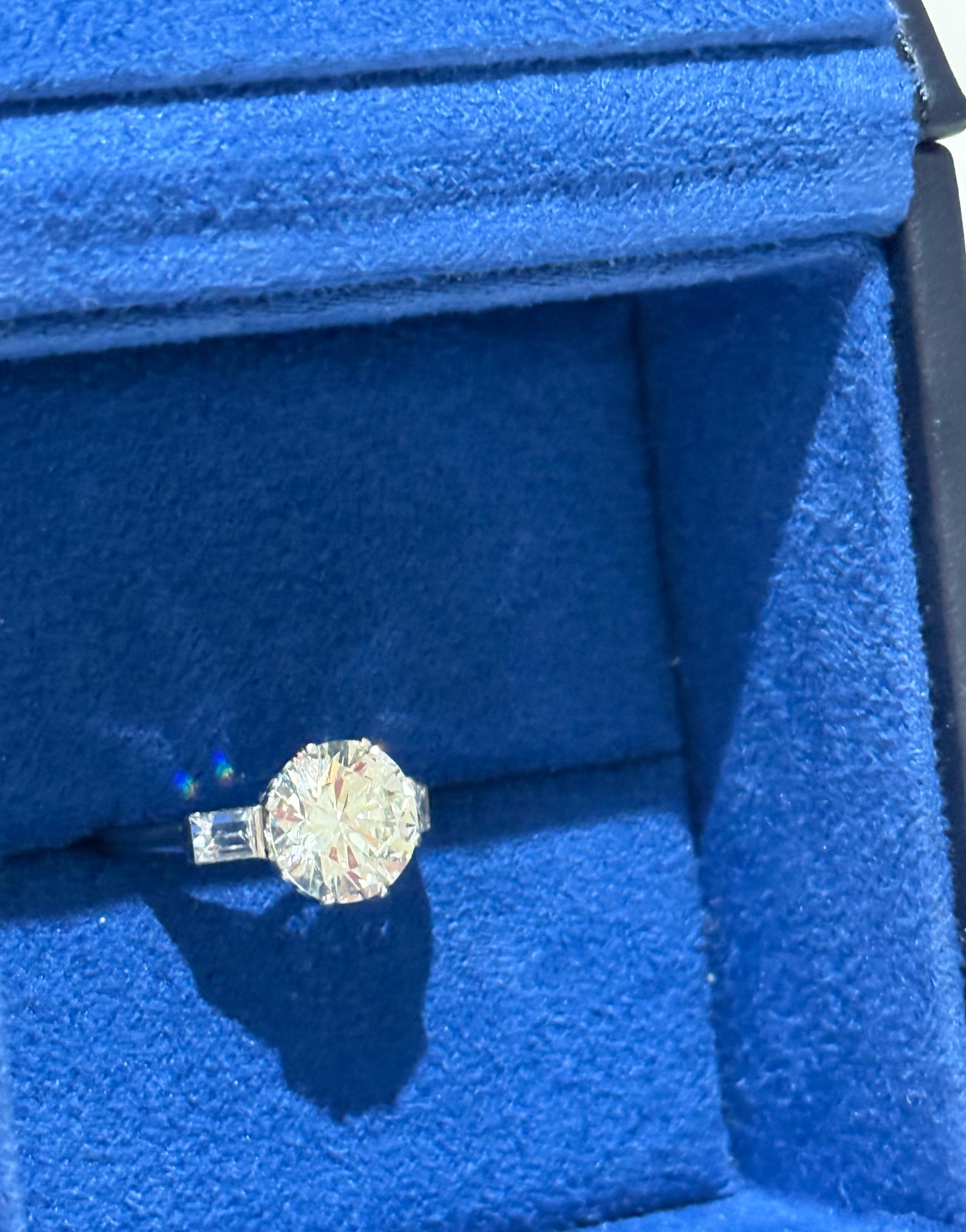 Bespoke 2.4 Carat Fine Diamond Solitaire