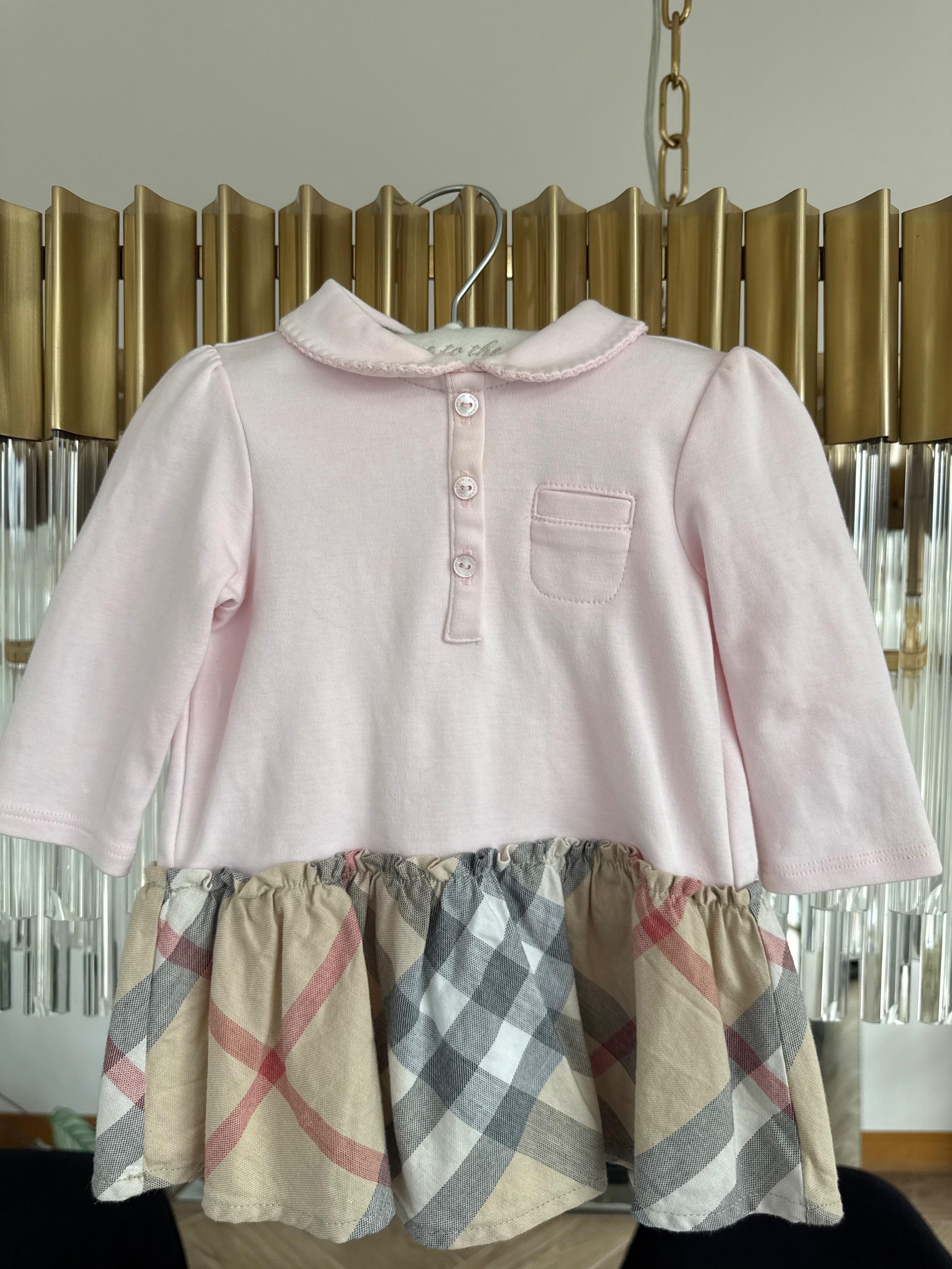 Burberry Check Dress 3-6 months