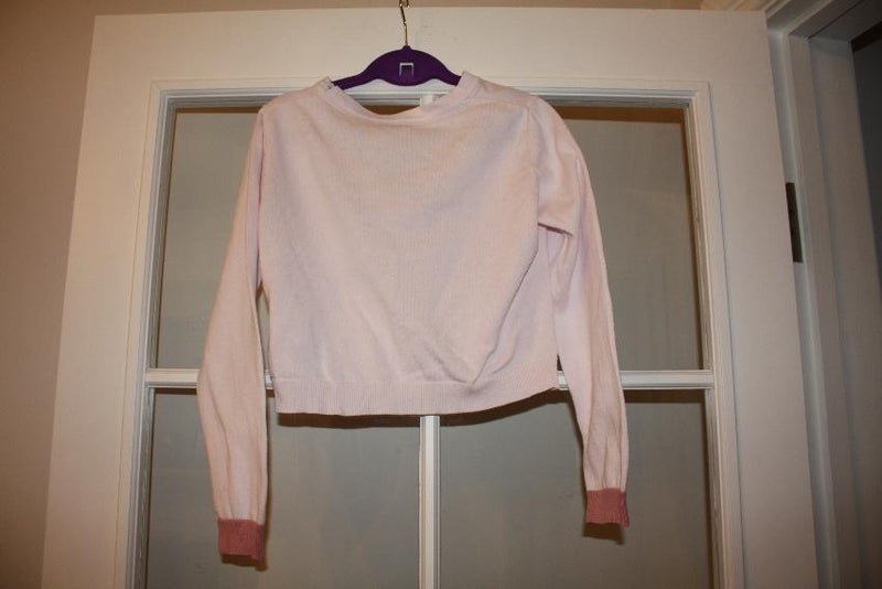 Paul Smith Junior girl's pink cardigan