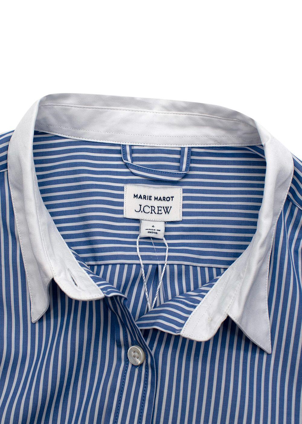 Blue & White Striped Shirt