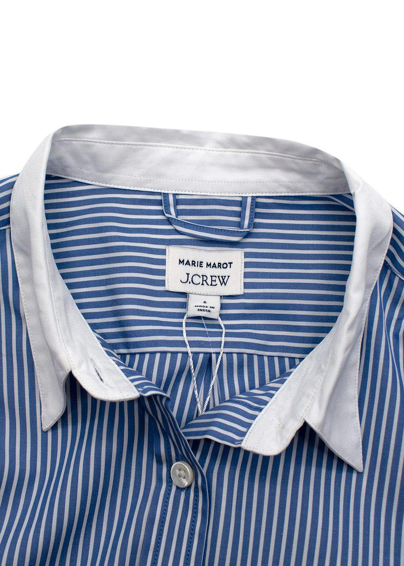 Blue & White Striped Shirt