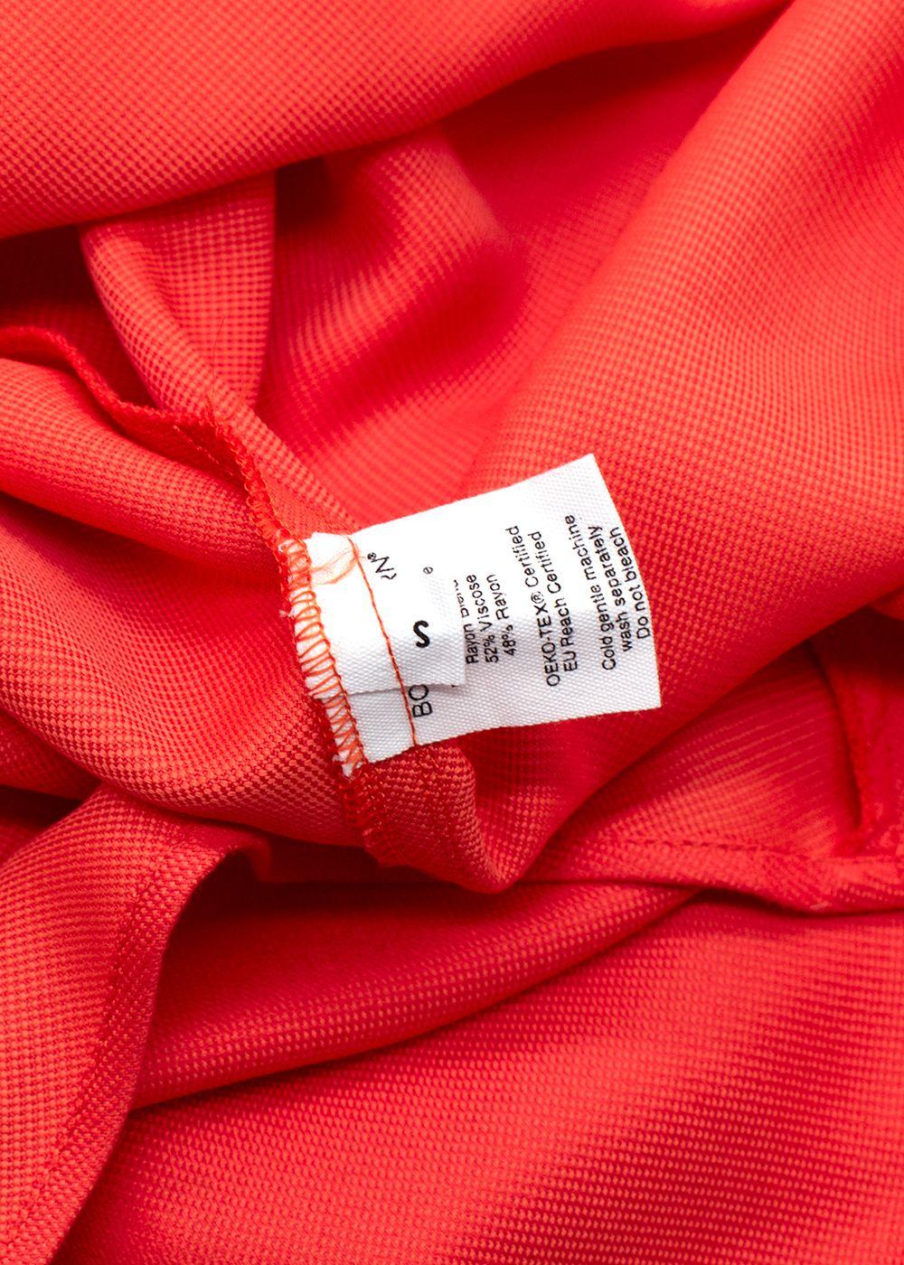 Bondi Born Sunset Orange Cut Out Maxi Dress