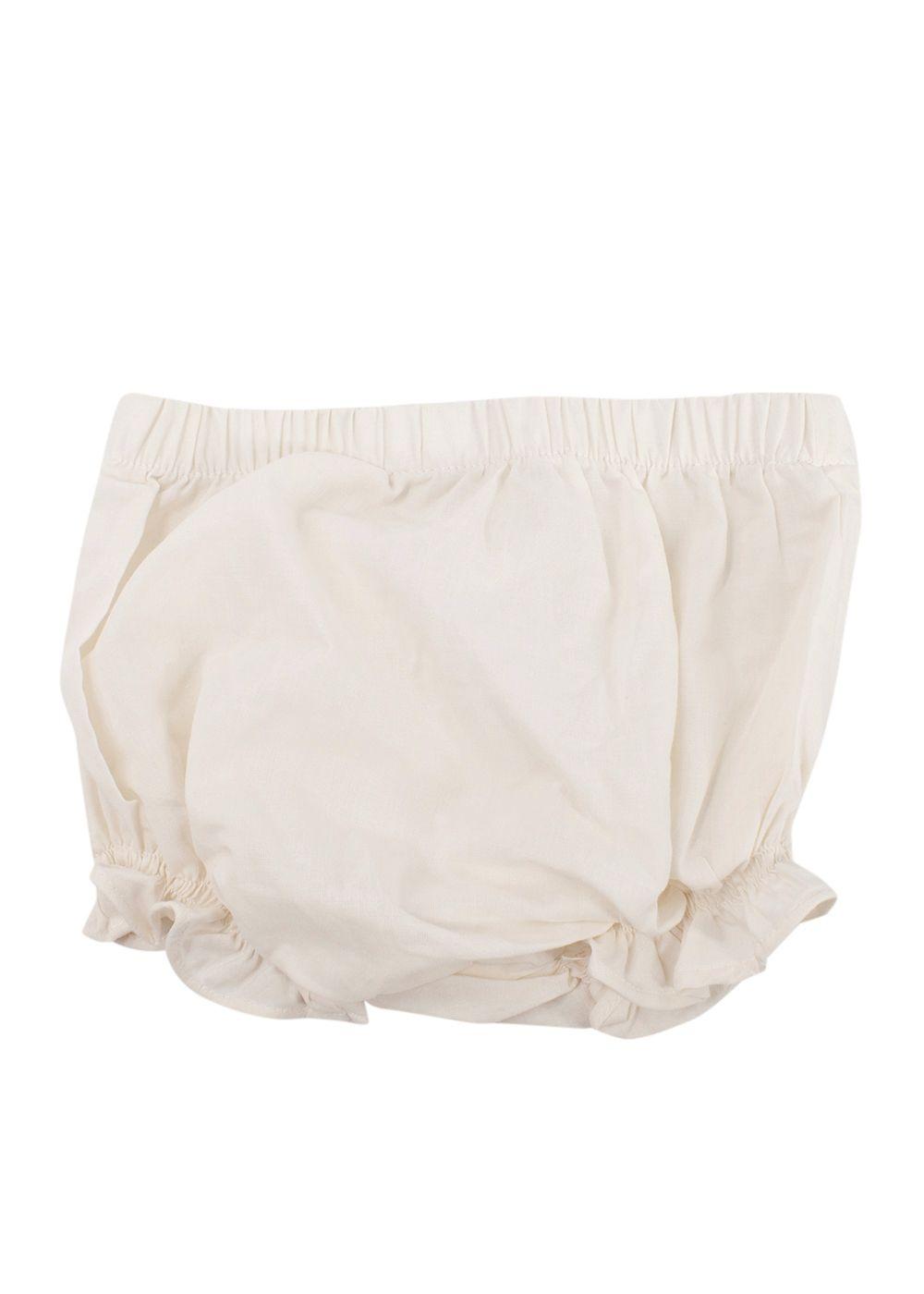 Benedita Cream Ruffle Collar Dress and Shorts Set 2 years