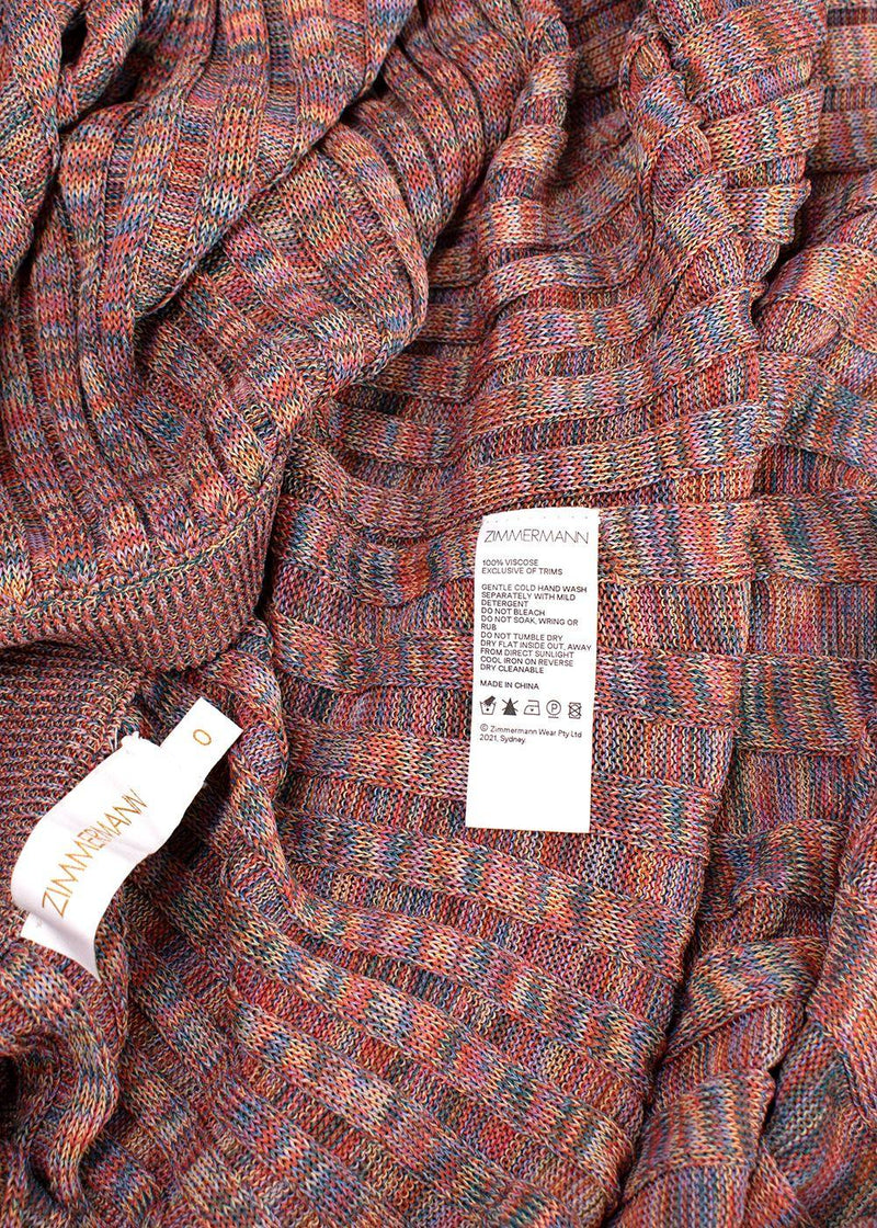 Zimmerman Multicoloured Pleated Skirt