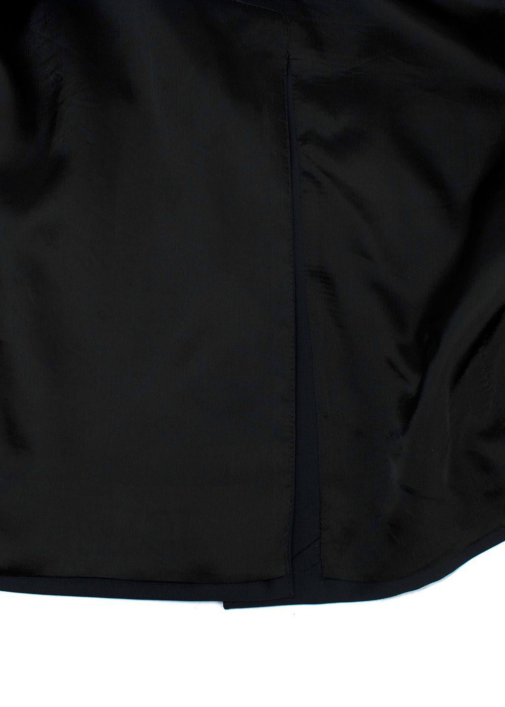 Dior Homme Navy Wool Single-breasted Blazer