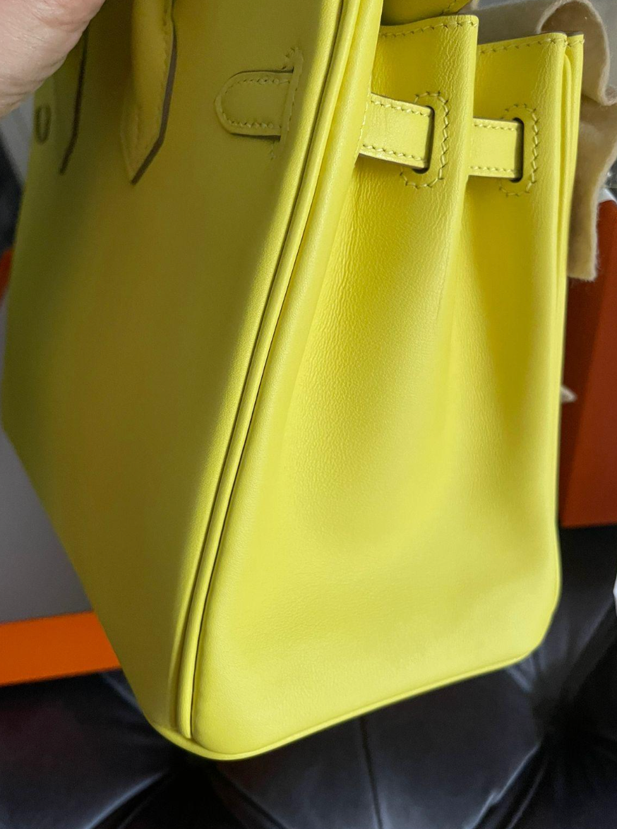 Hermes Lime Swift Birkin 25