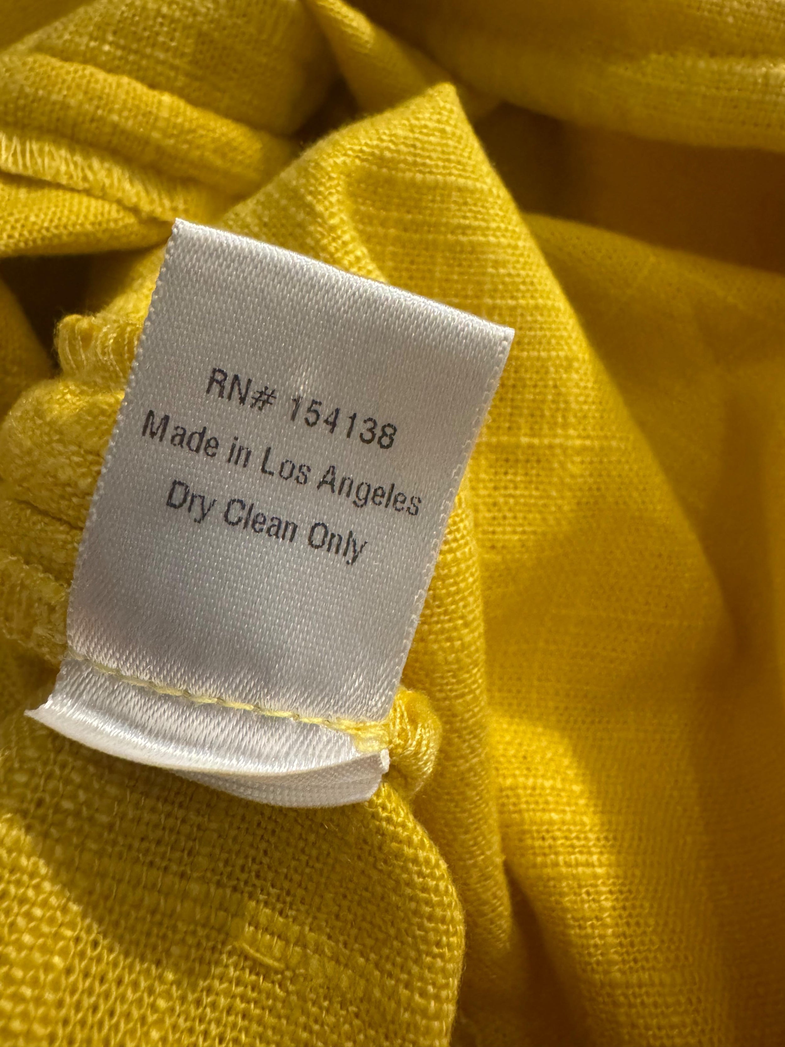 Staud 'Raft' Linen Blend Mini Dress
