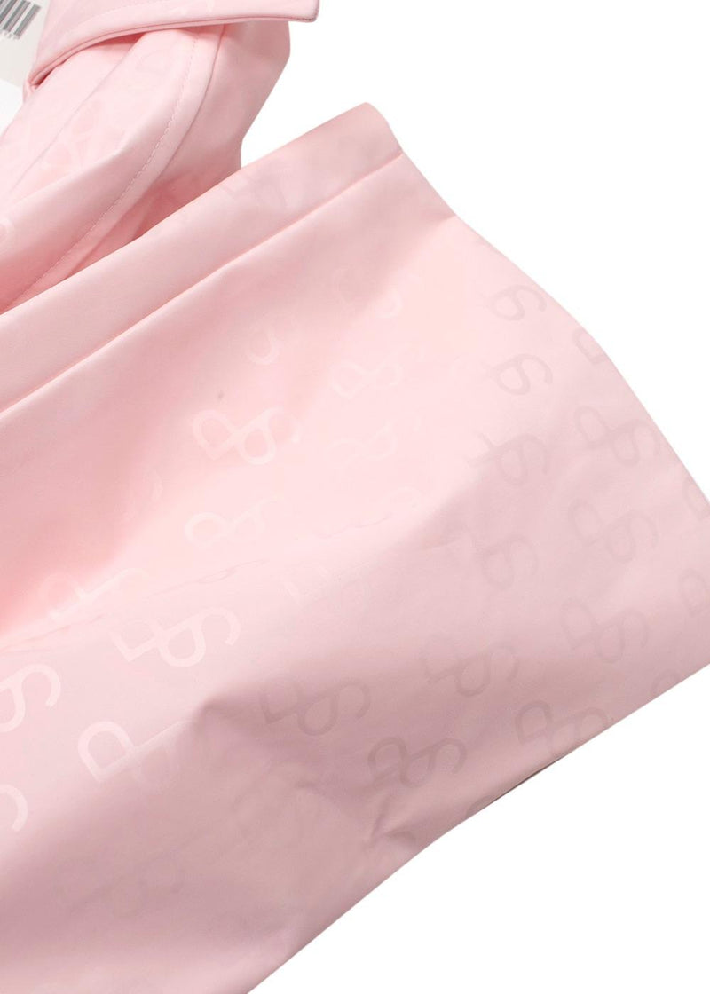 Saks Potts Pink Monogram Milan Coat