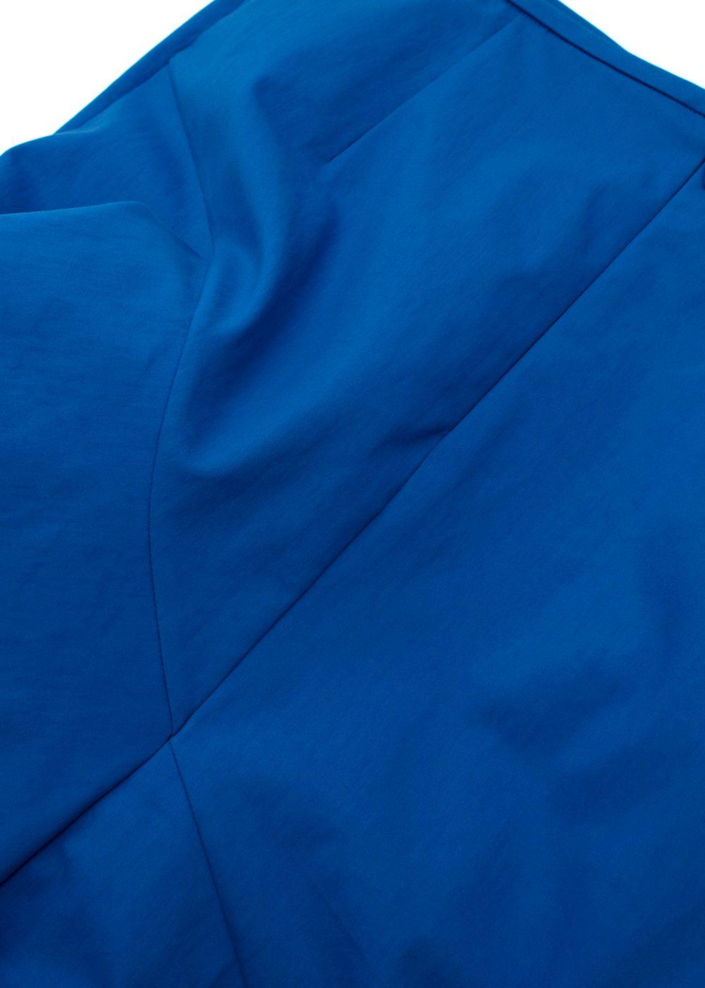 Blue A-line Slip Skirt