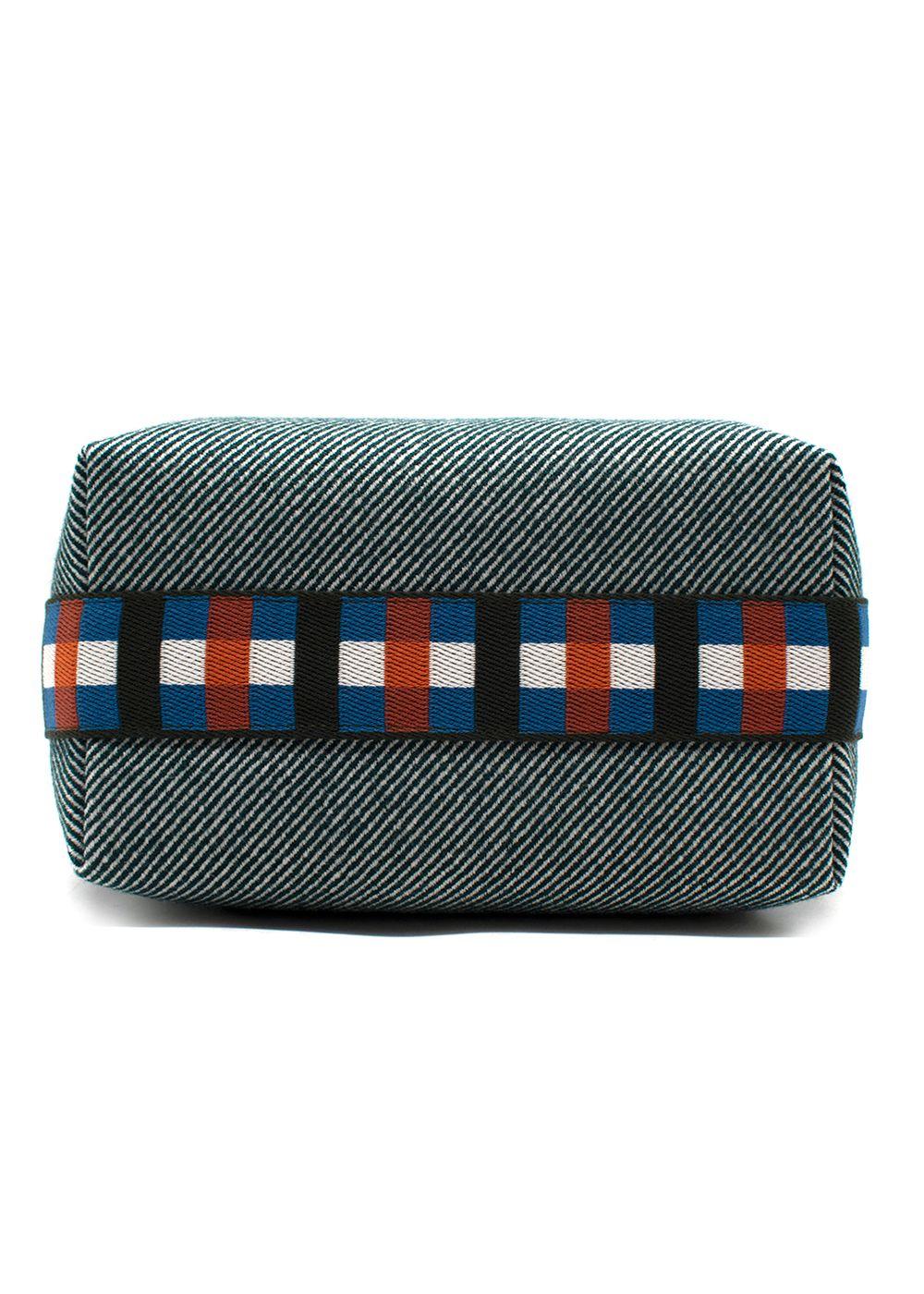 Hermes Green Stripe Bride-a-Brac au Carre Case